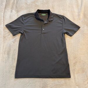 Hogan Men's Charcoal Black Polo Shirt